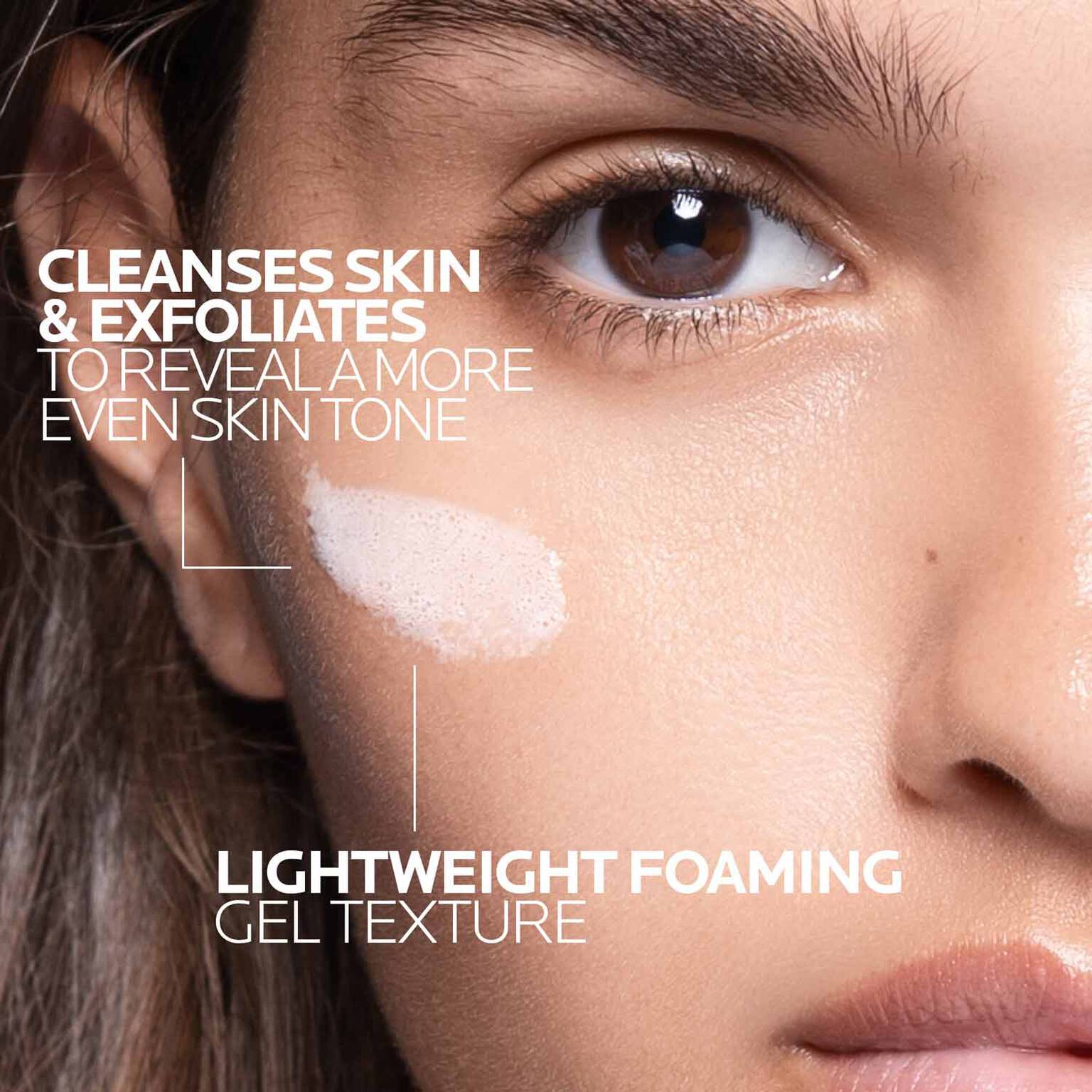 mela-b3-facial-gel-cleanser-with-melasyltm-niacinamide-t1 3_LaRochePosay-Product-MelaB3-MelaB3Cleanser-200ml-03337875890069-Texture-REV.jpg