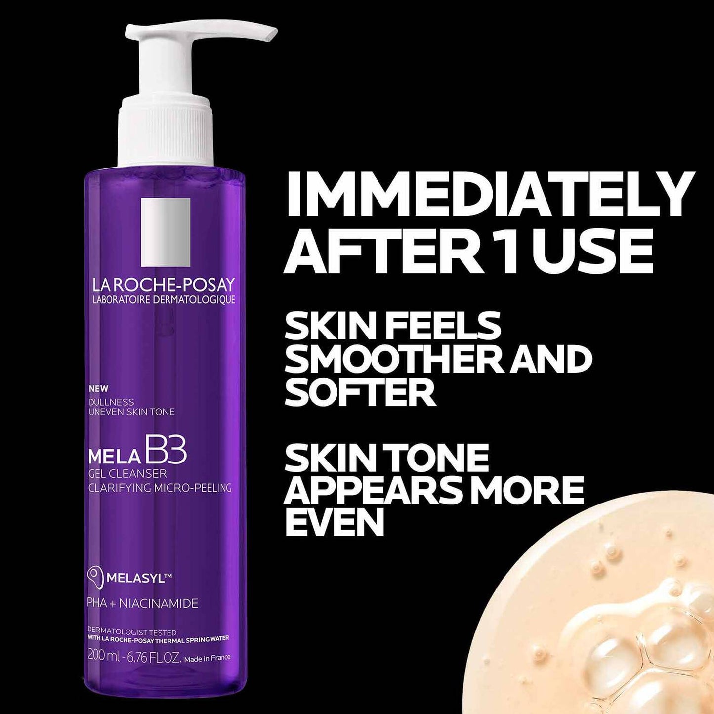 mela-b3-facial-gel-cleanser-with-melasyltm-niacinamide-t1 4_LaRochePosay-Product-MelaB3-MelaB3Cleanser-200ml-03337875890069-Benefits.jpg