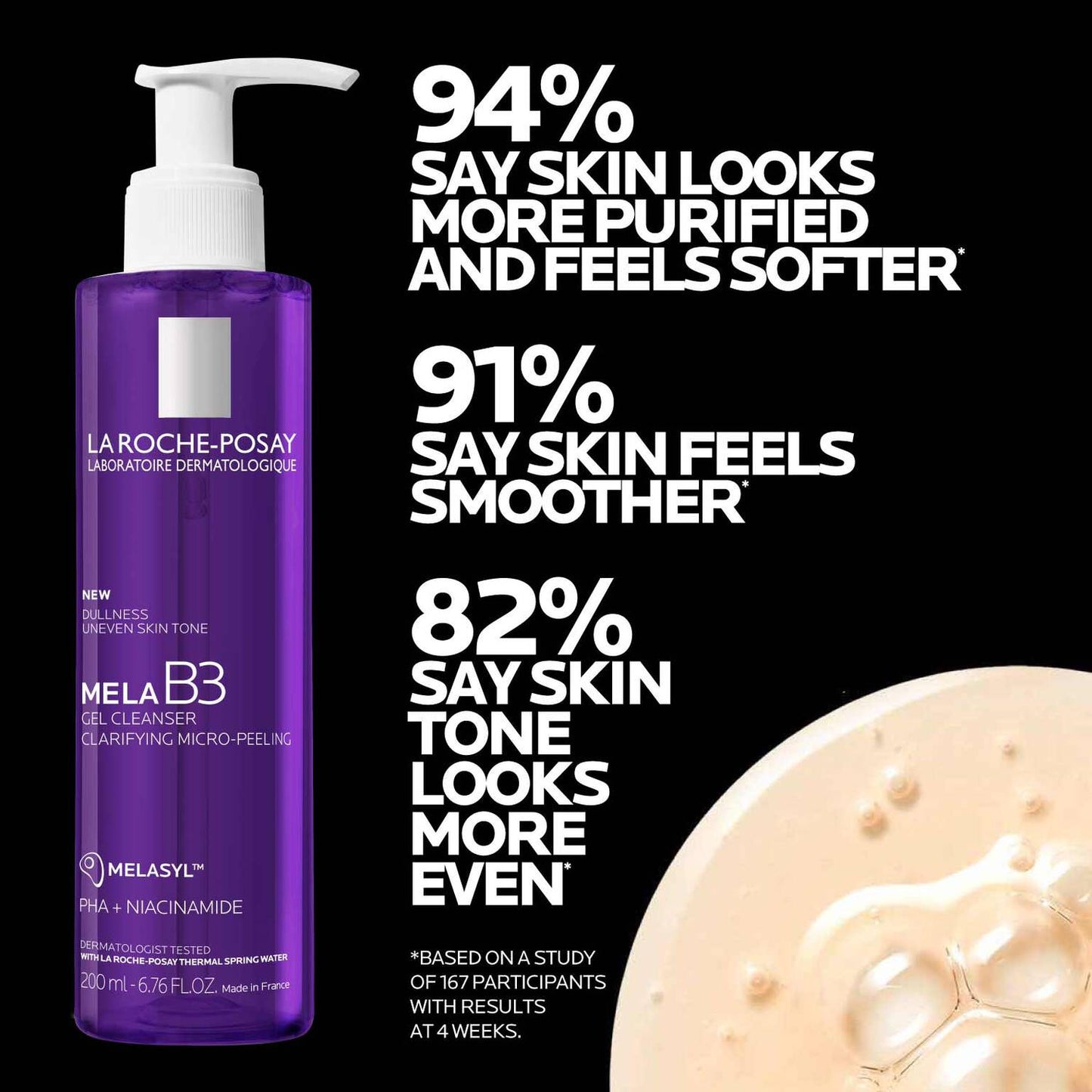 mela-b3-facial-gel-cleanser-with-melasyltm-niacinamide-t1 LaRochePosay-Product-MelaB3-MelaB3Cleanser-200ml-03337875890069-Efficacy-REV2_1500x1500.jpg