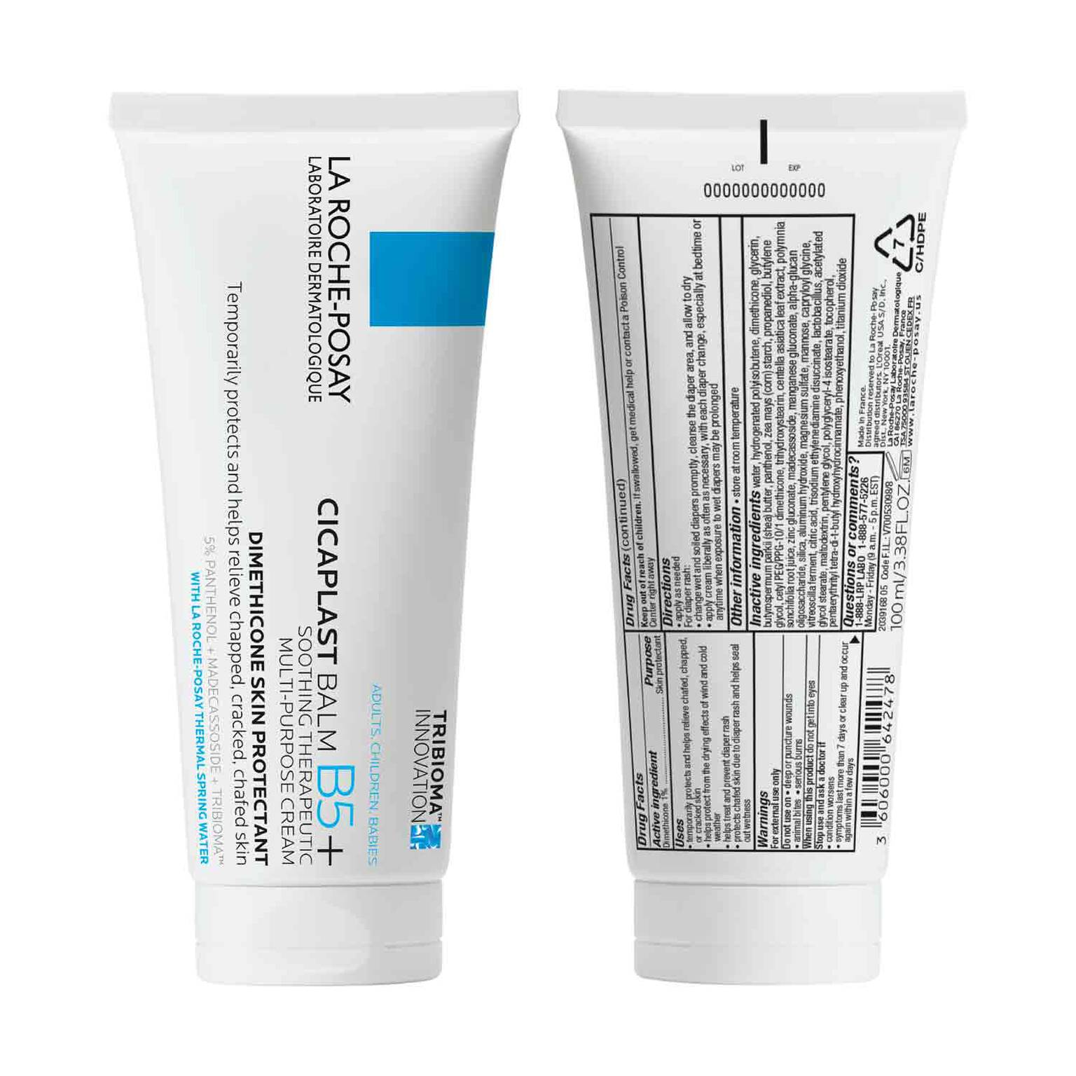 cicaplast-balm-b5-soothing-therapeutic-multi-purpose-cream-l3 LaRochePosay-Product-Skincare-Cicaplast-Baume-B5+-100ml-3337875816809-ATF-PIM-packshot-front-back.jpg